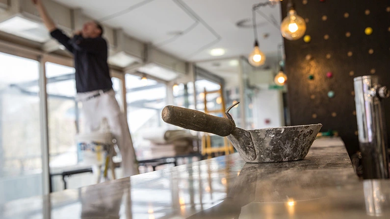 Renovation of a small business restaurant